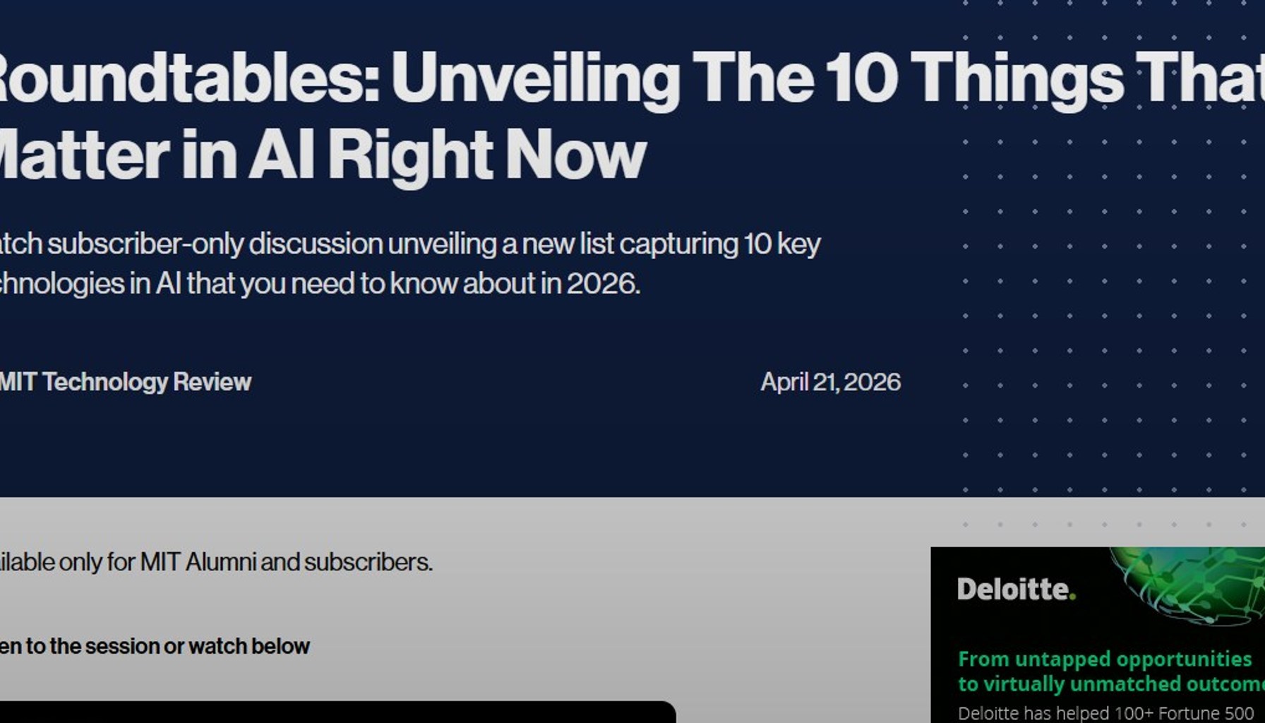 10 AI Trends That Matter in 2026