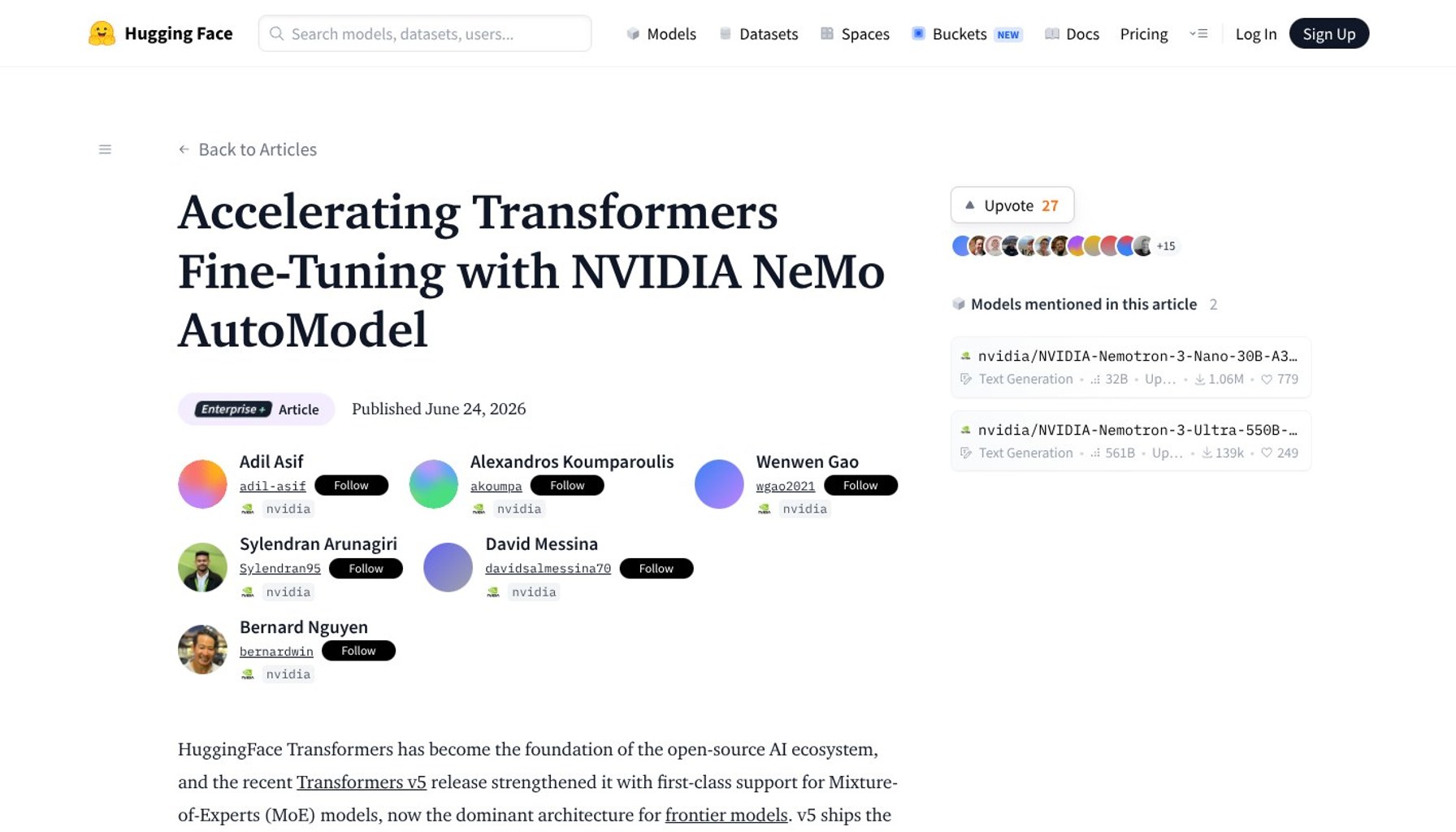 MoE Fine-Tuning Gets 3.4x Faster With No Code Changes