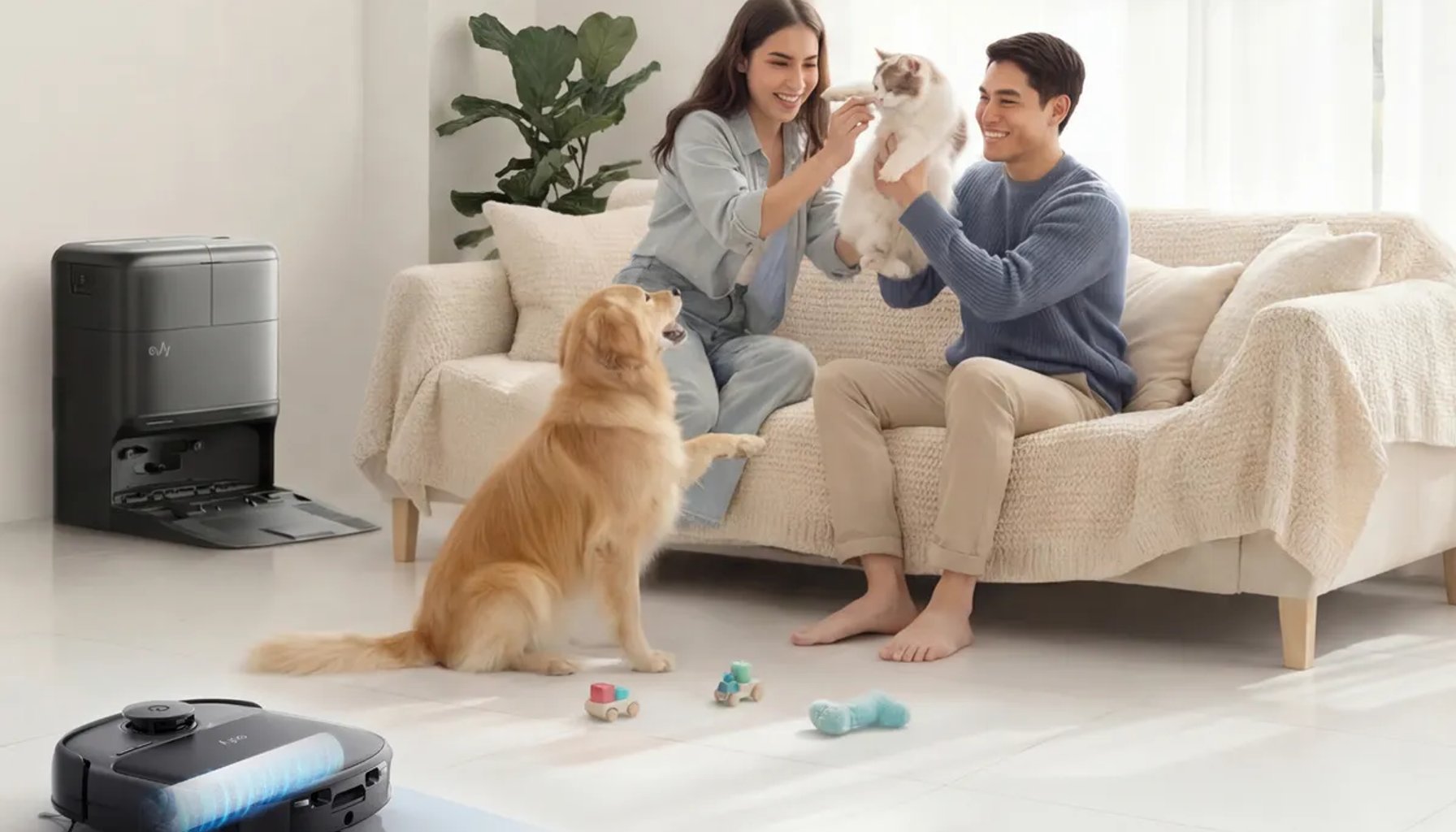 Eufy's Newest Robot Vacuum Has the Longest Roller Mop We've Seen for the Price