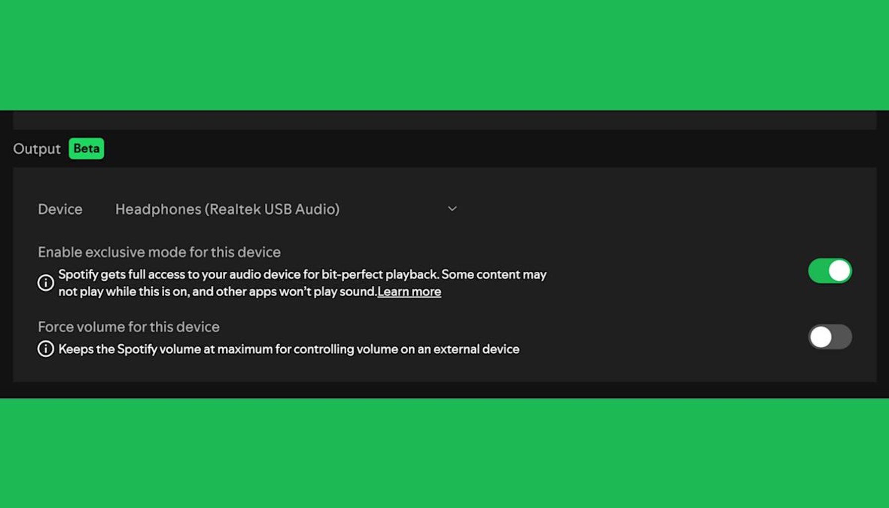 Spotify rolls out 'bit-perfect' playback in Windows app