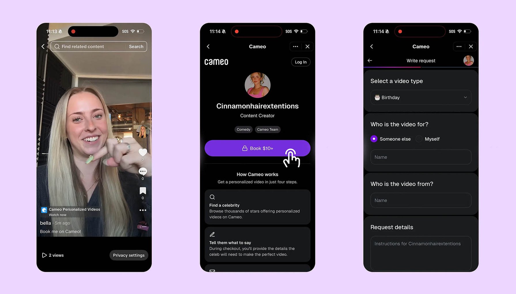 TikTok adds in-app Cameo integration for creators