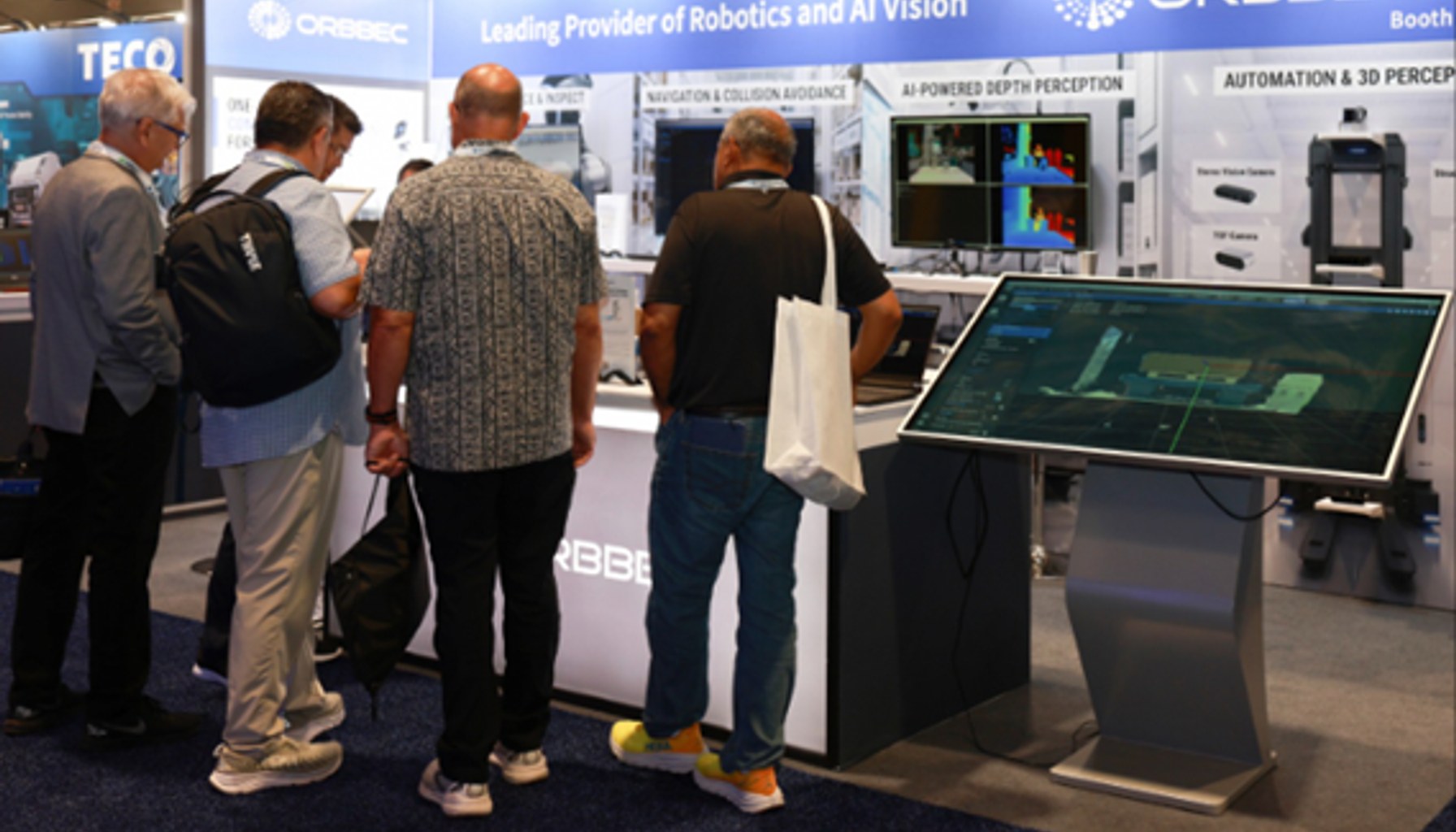 Orbbec exhibited its robotic vision systems at Automate 2026.