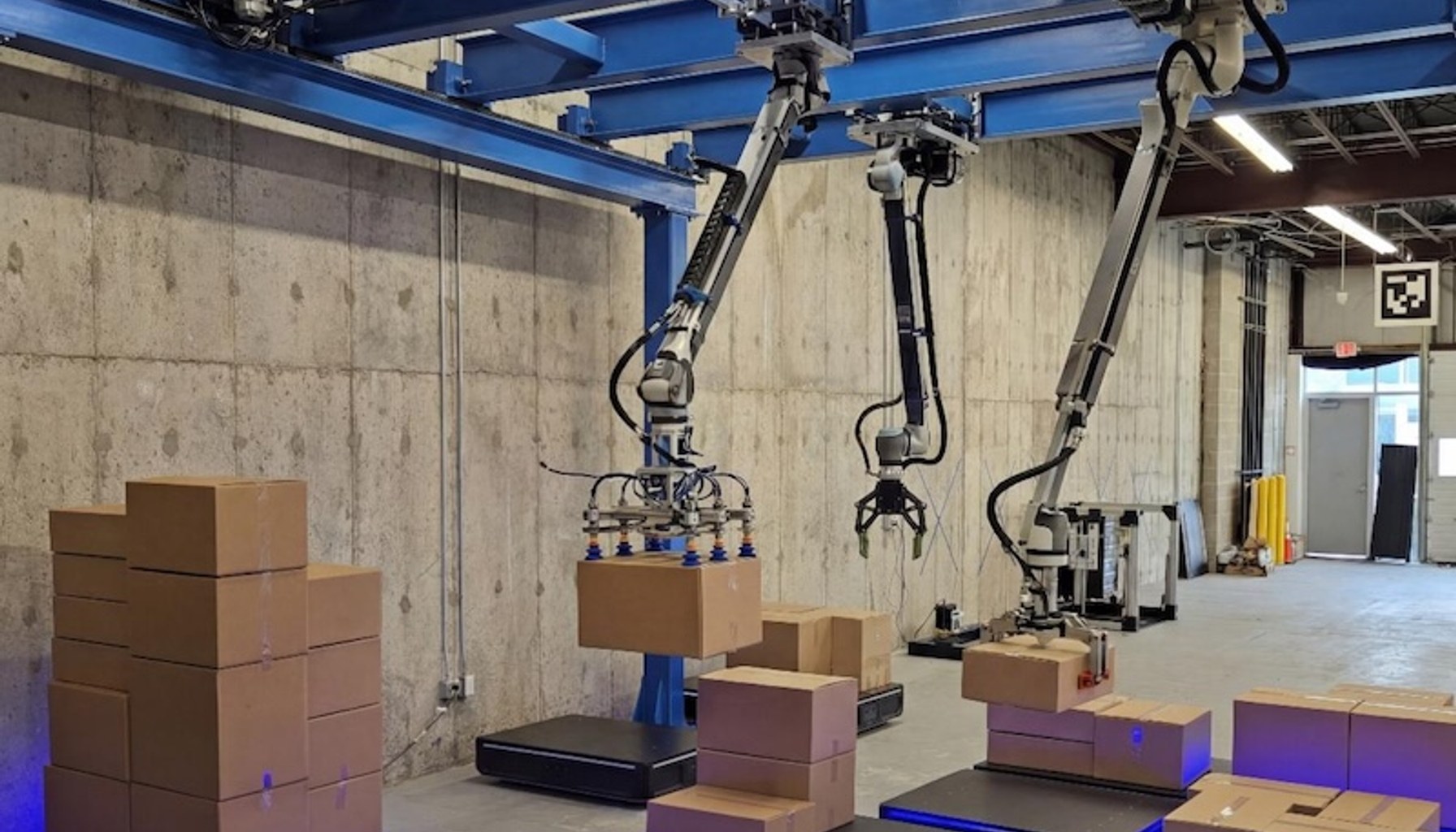 Logic introduces ‘Octopus’ overhead multi-arm robot to boost warehouse throughput