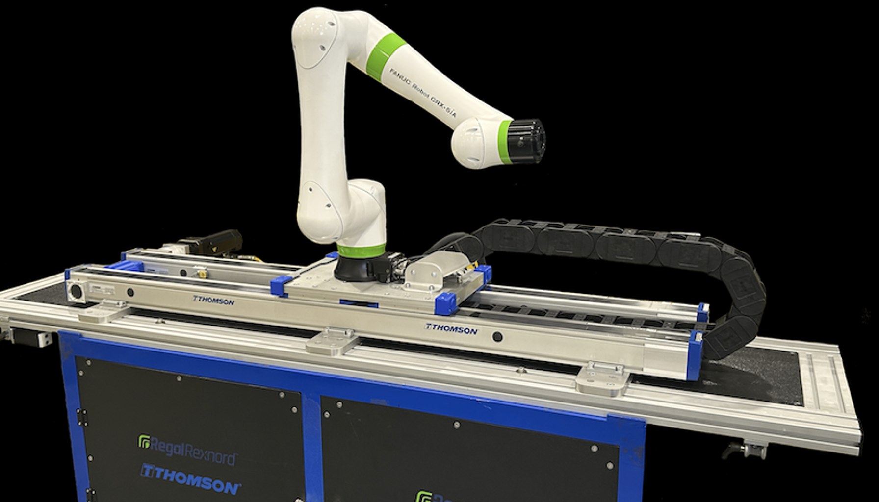 Regal Rexnord and Fanuc launch integrated linear axis for CRX collaborative robots