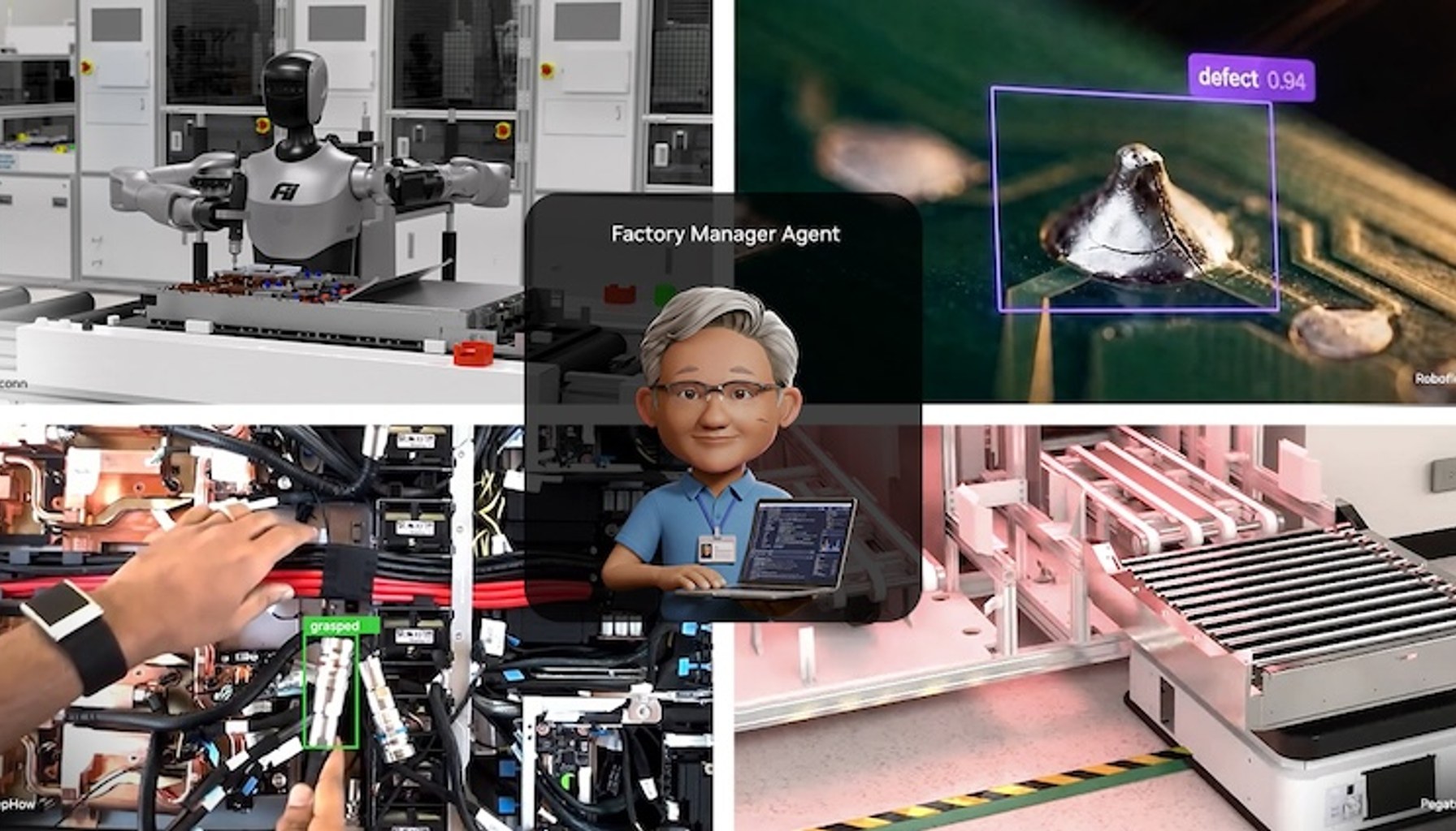 Nvidia launches AI factory manager blueprint for autonomous manufacturing