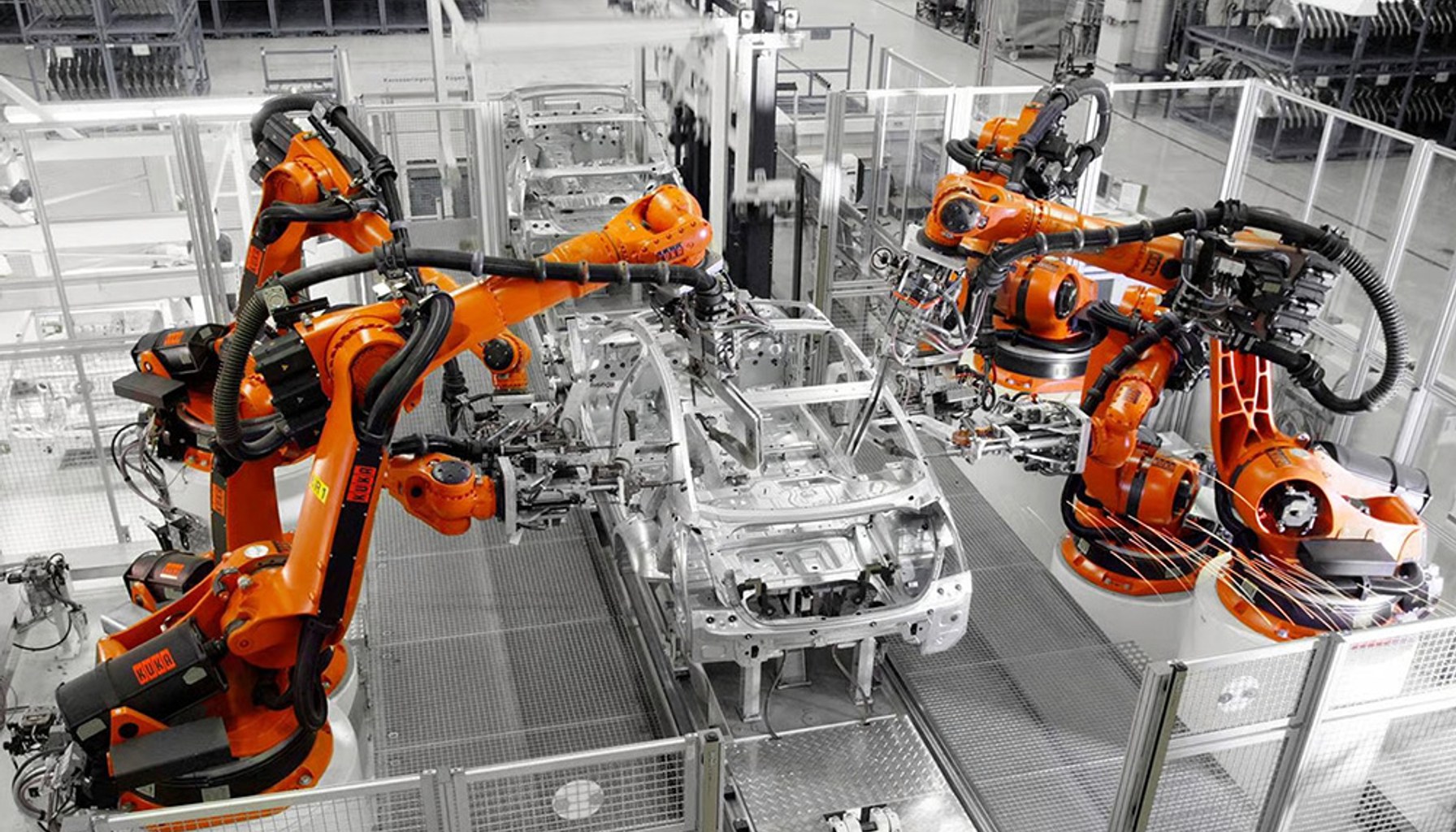 KUKA is one of the world's leading provider of industrial robot systems in the automotive industry.