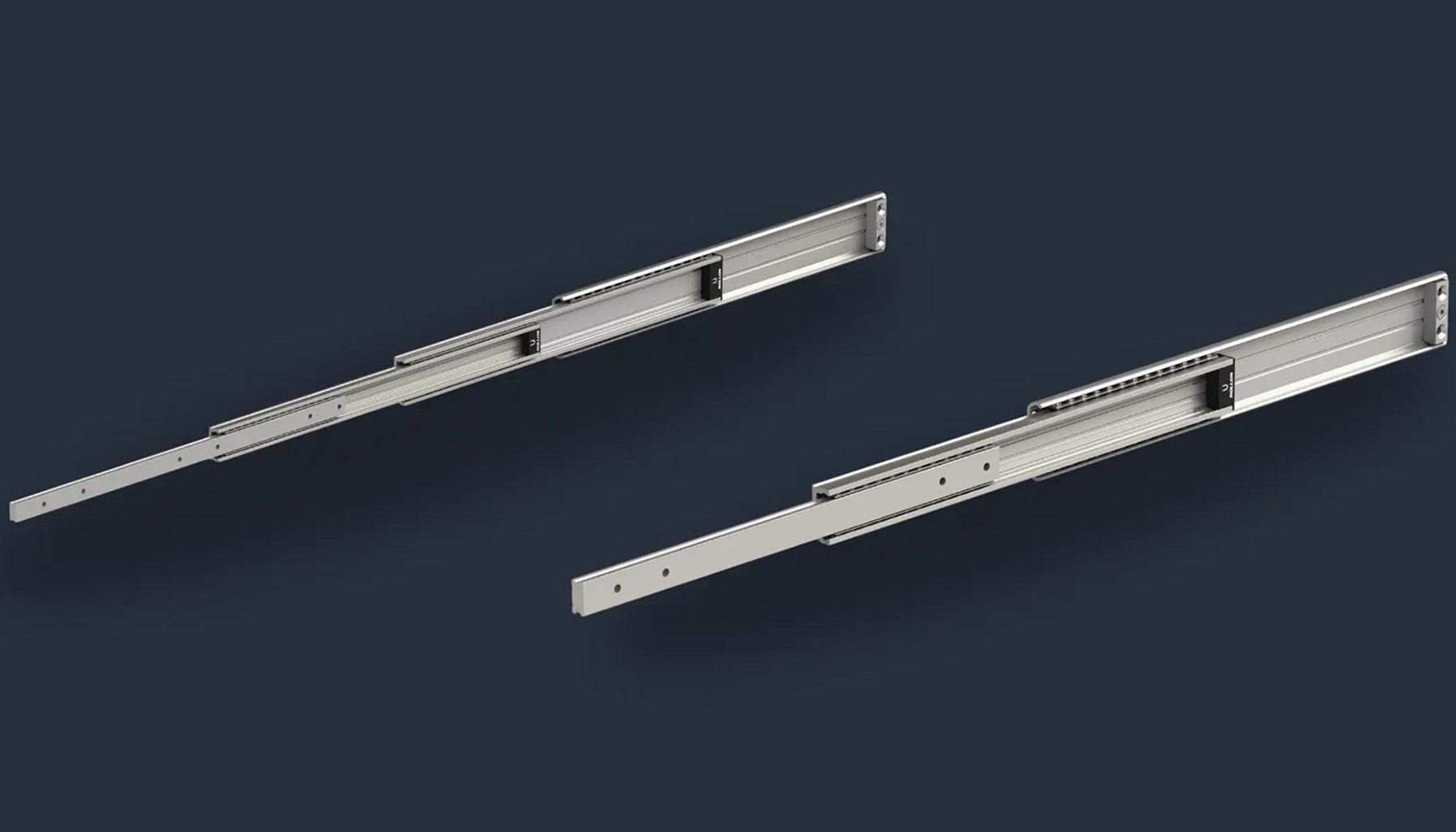 The new HVC-MG and H1C-MG telescopic rails from Rollon.