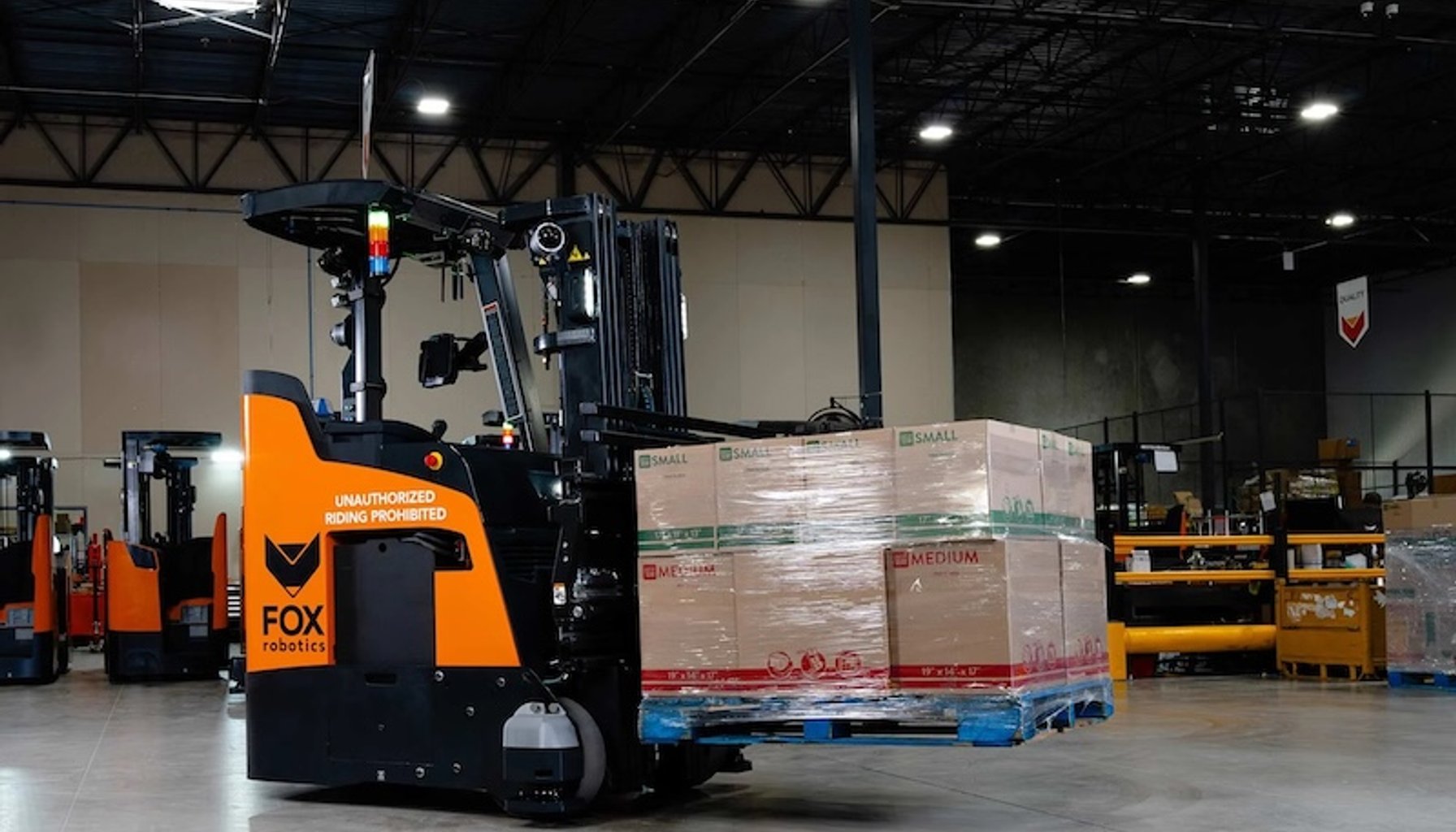 Symbotic acquires autonomous forklift company Fox Robotics as revenue and profitability grow