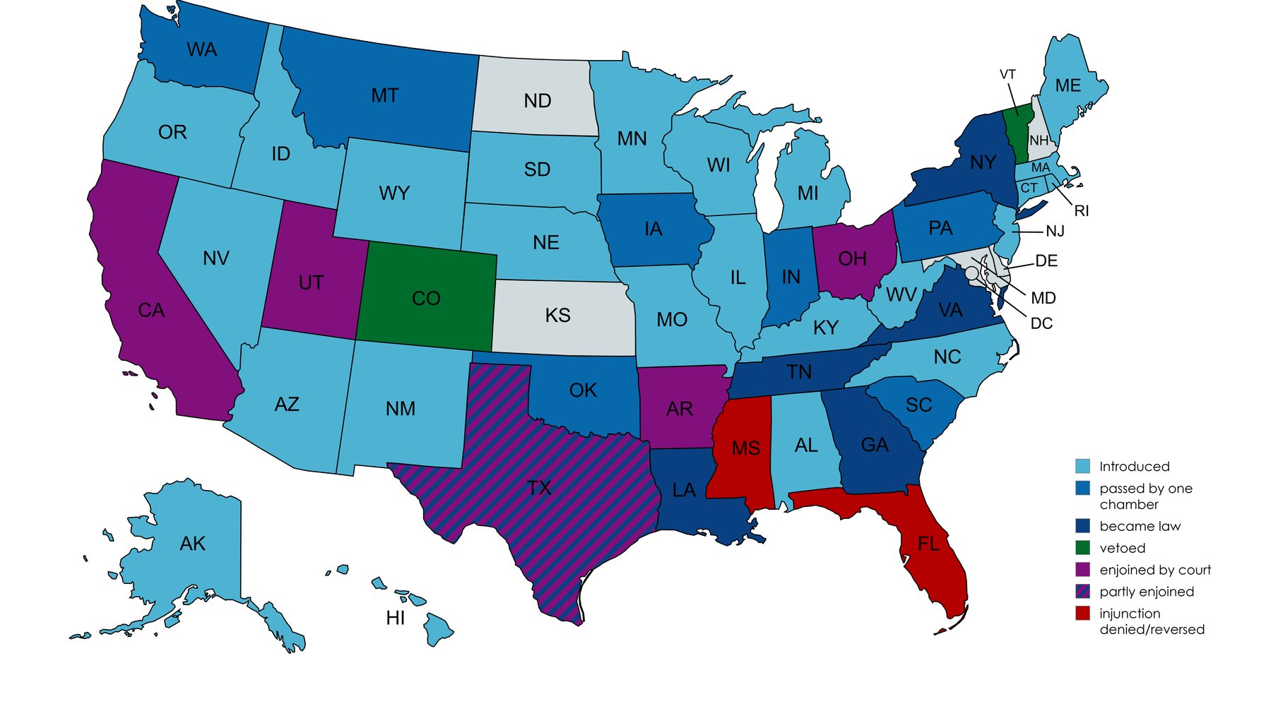 Social media age verification laws in the United States