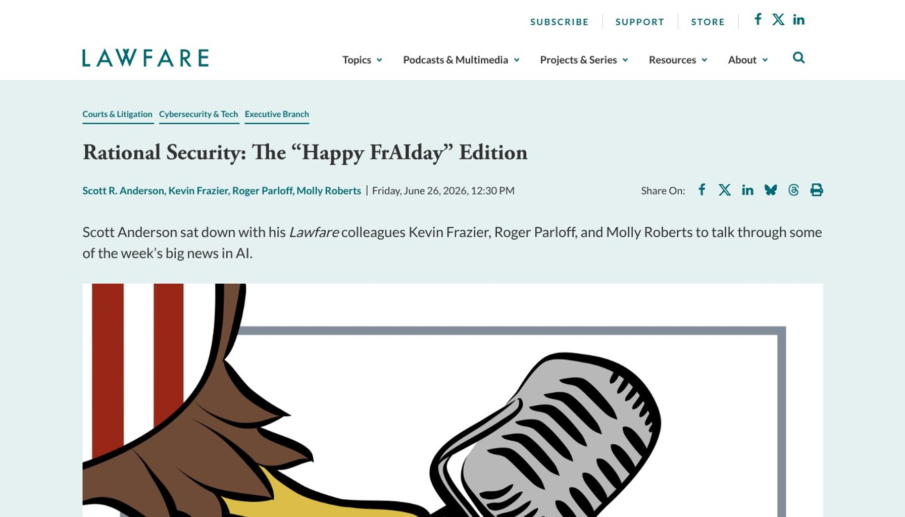 Happy FrAIday Edition Shakes AI Regulation